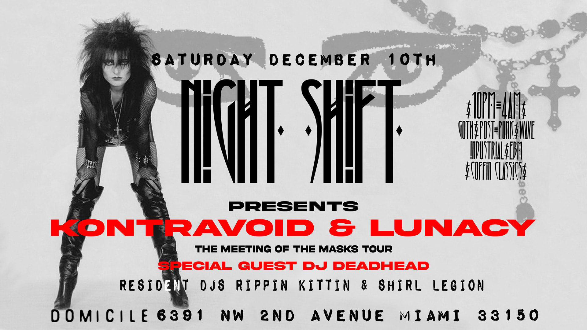 Domicile Presents:Night Shift  Cover