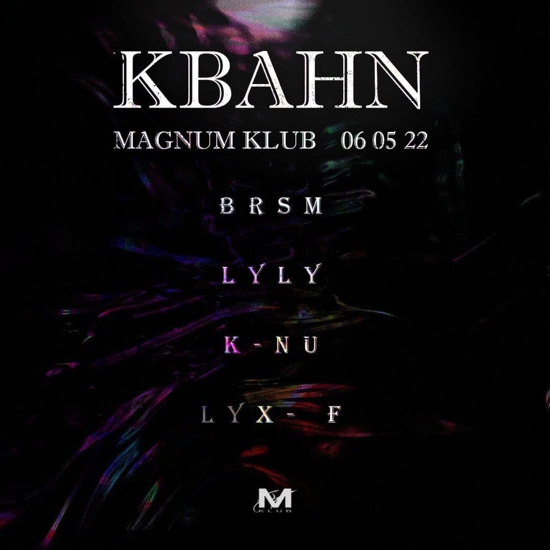 K-Bahn X Magnum Klub Cover