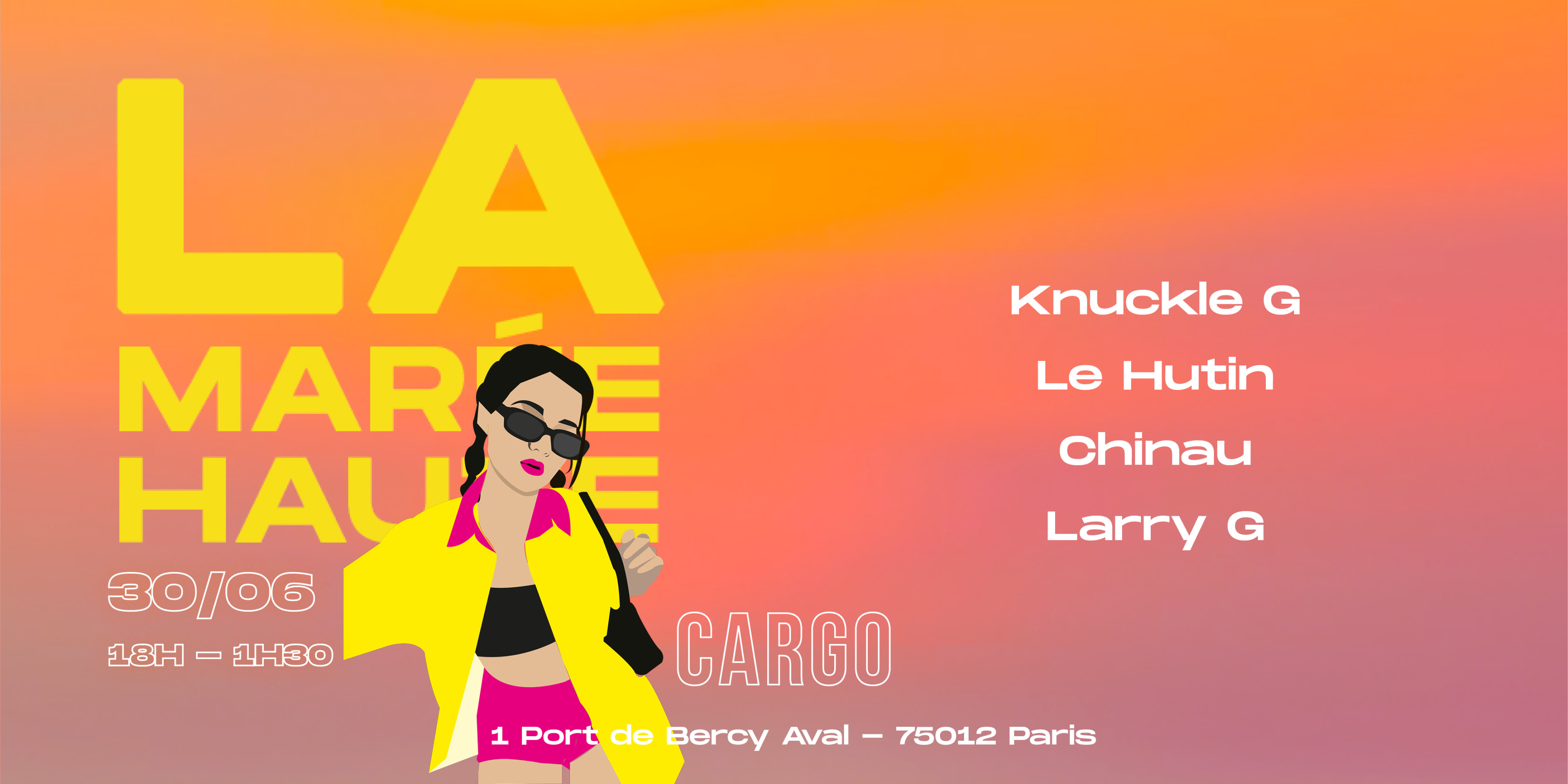 La Marée Haute #6 W/ Knuckle G, Le Hutin, Chinau, Larry G Cover