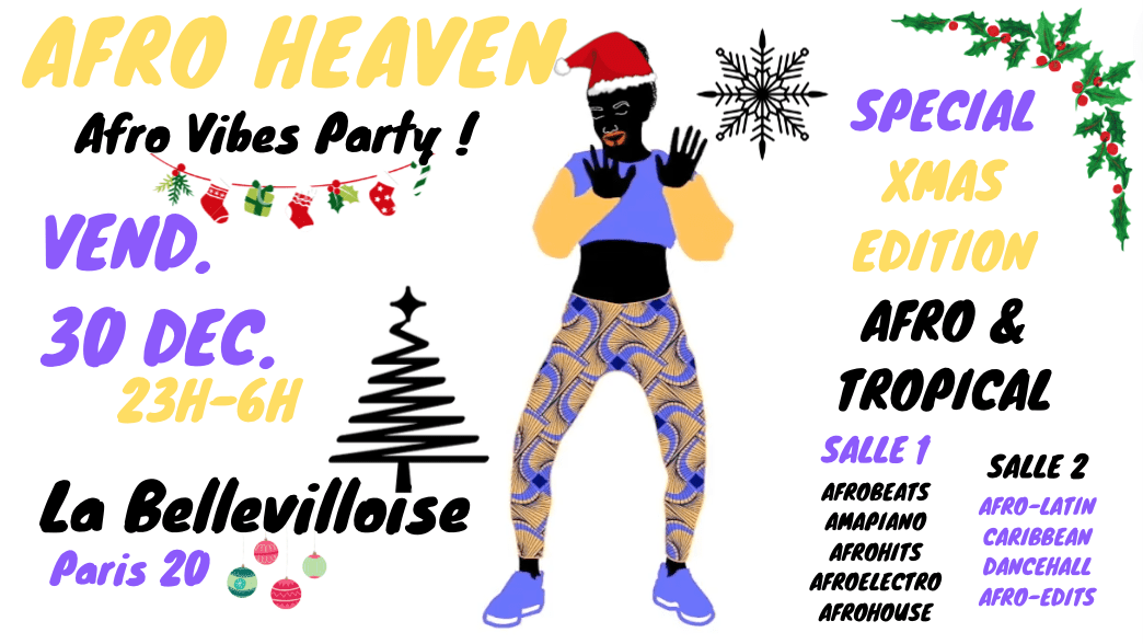 Afro Heaven - Afro Vibes Party Spécial Xmas Édition ! Cover