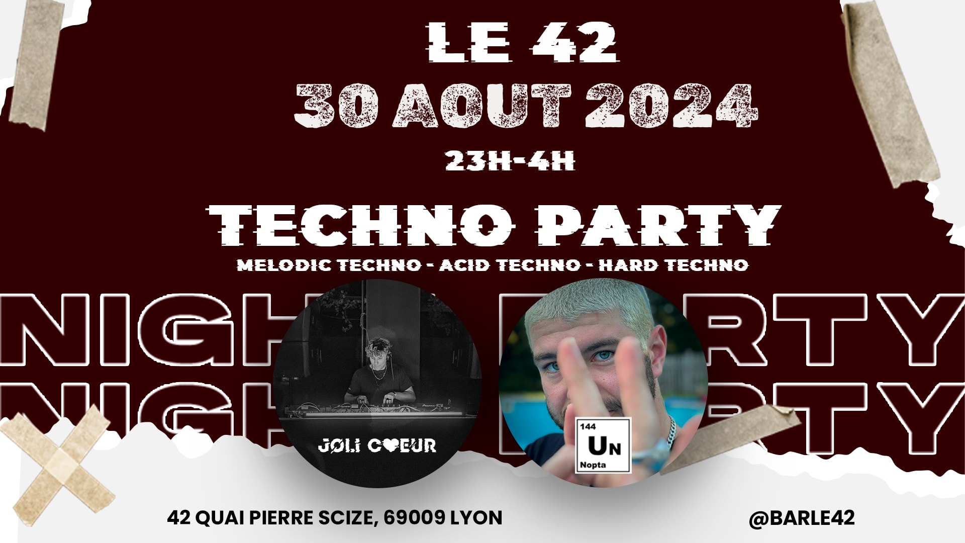 I Love Techno : Nopta Vs Joli Coeur Cover