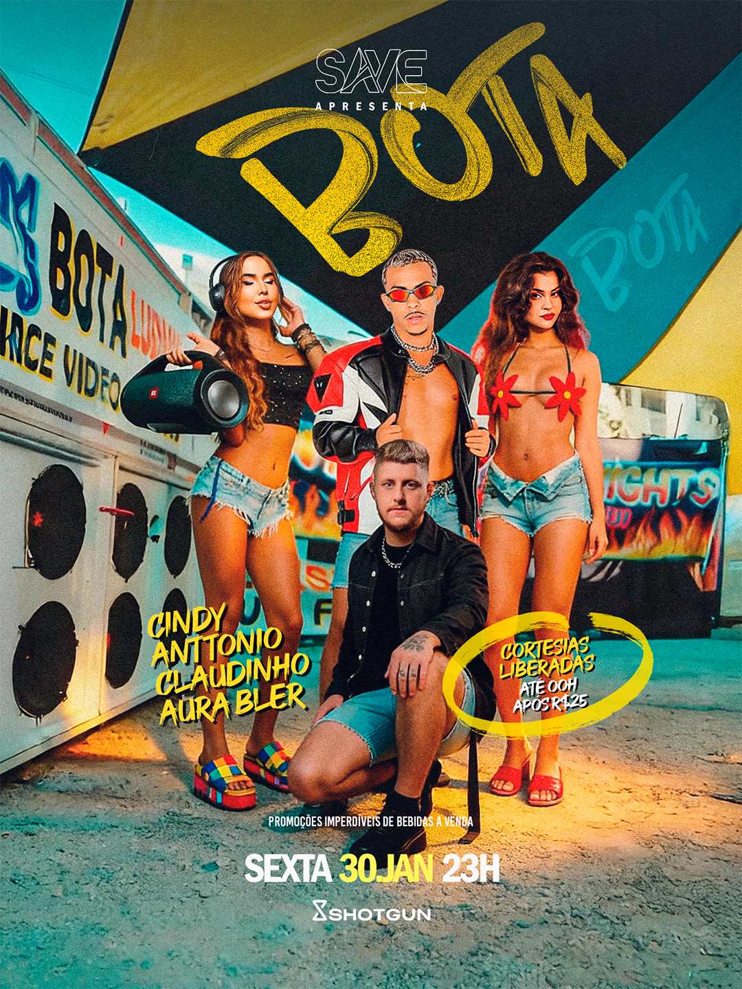 Save - Bota | Cortesias Liberadas Até 00:00 Após 25 Reais Cover