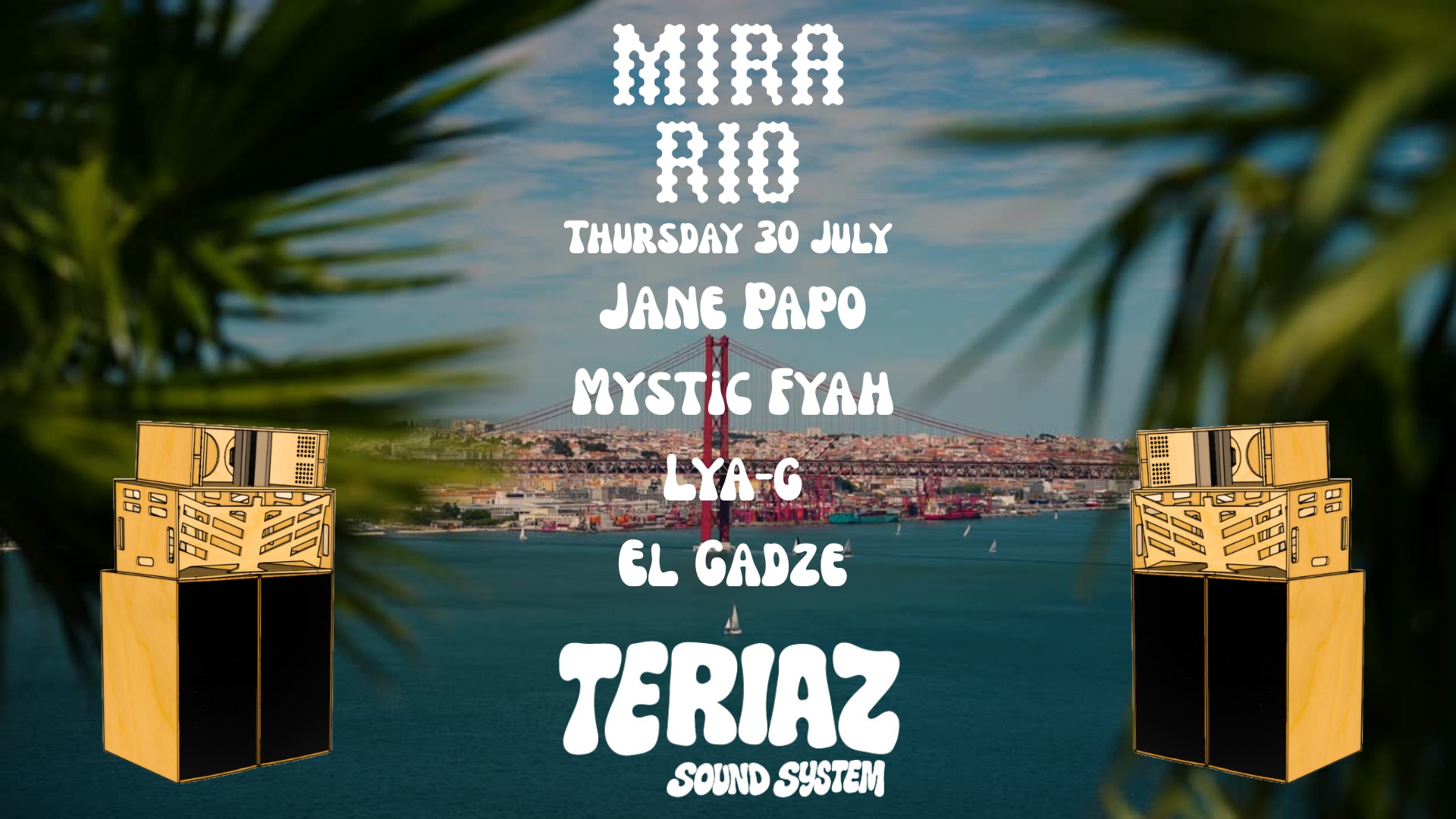 Teriaz Sound System Pool Party Cover
