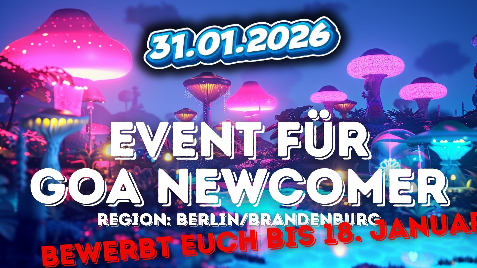 31. Januar Newcomer Goa Night Cover