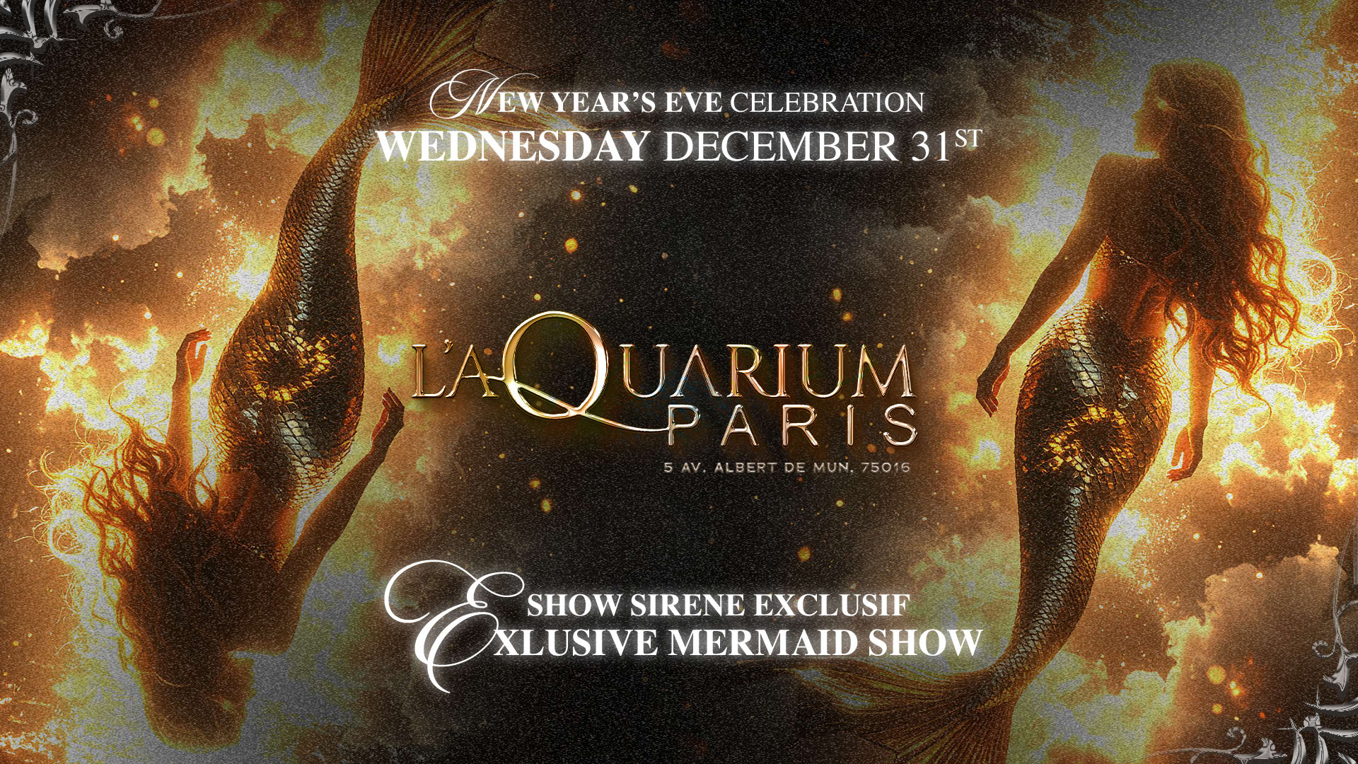 New Year’S Eve 2026 At L'aquarium Club Cover