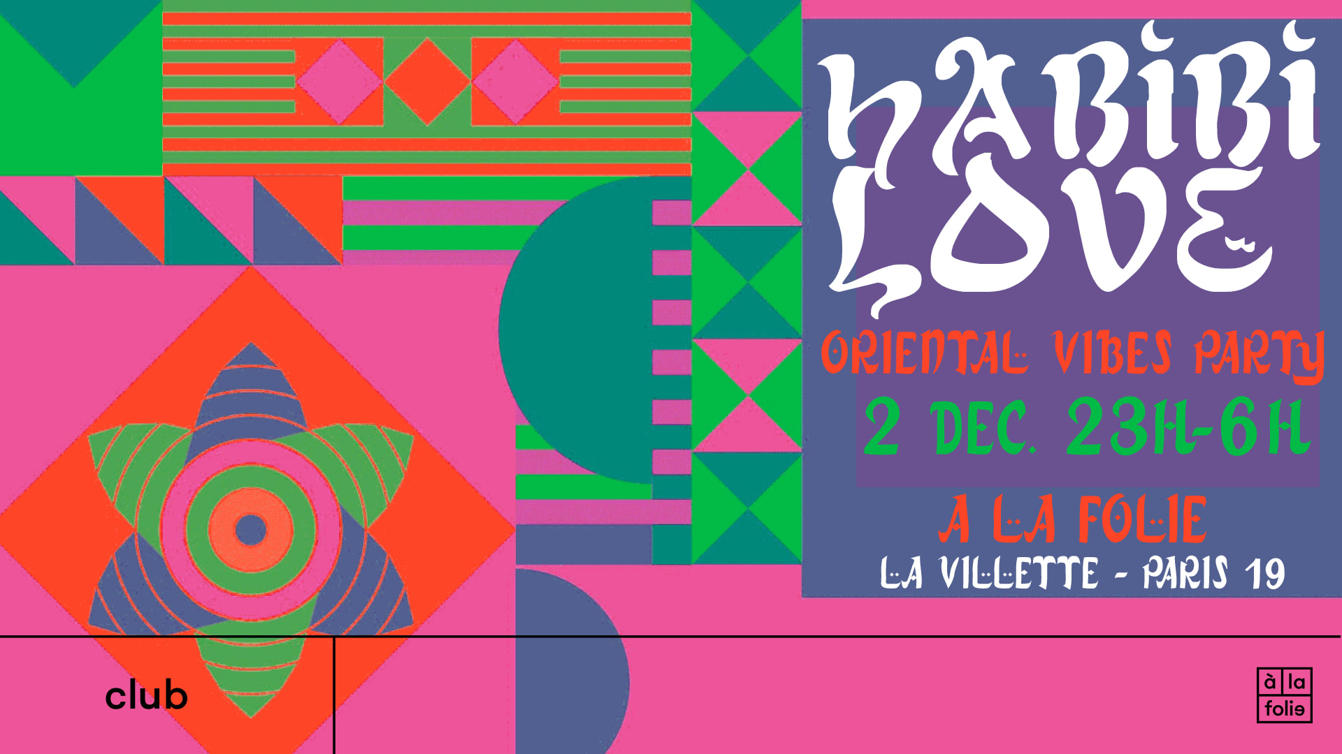 Habibi Love - Oriental Vibes Party · 02.12 Cover