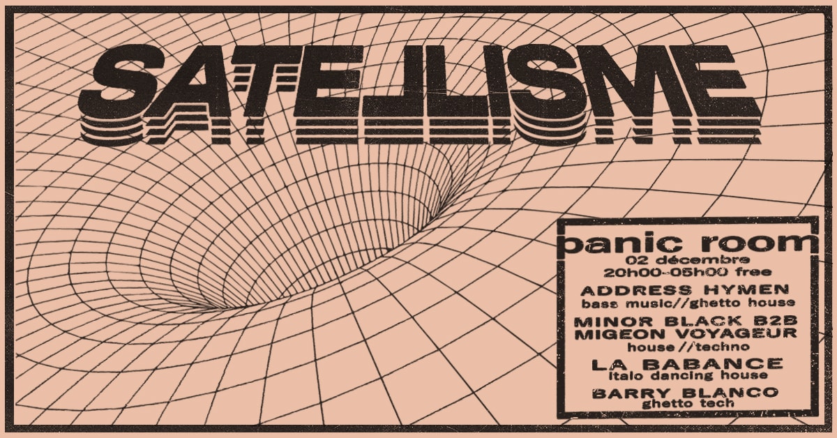 Satellisme // Address Hymen, Minor Black X Migeon & More Cover