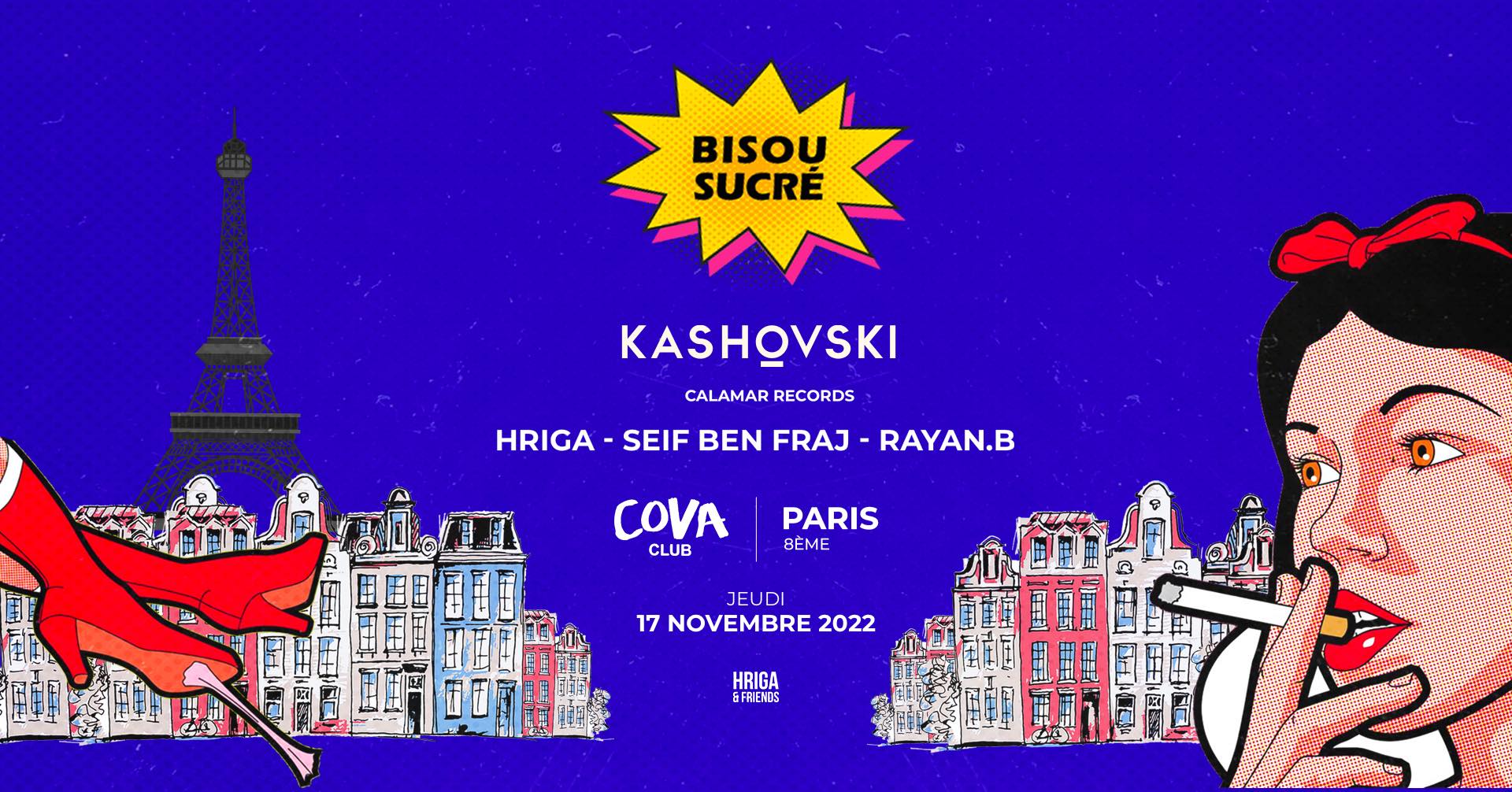 Bisou Sucré Au Cova Paris Cover
