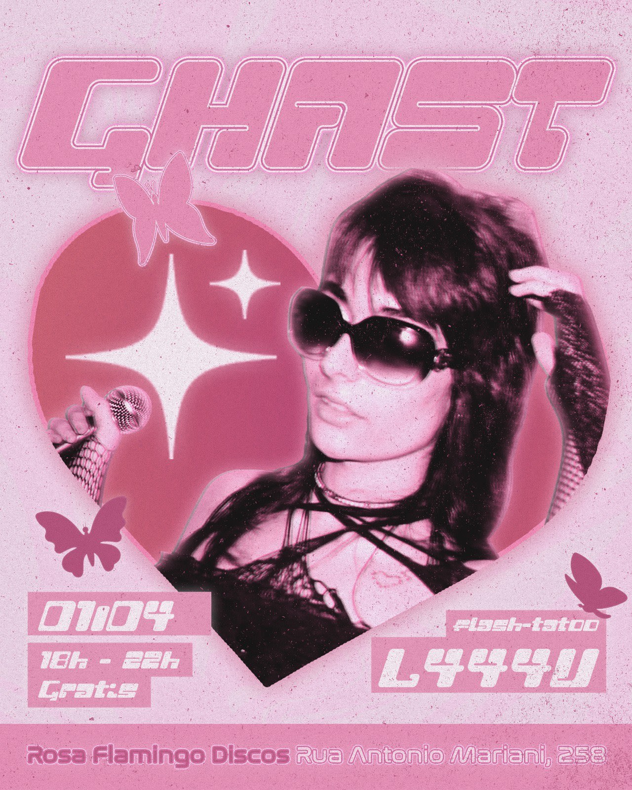 Ghast - Pocket Show @ Rosa Flamingo Discos Cover