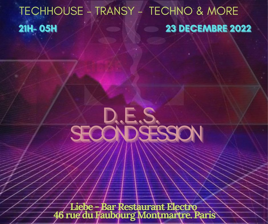 Des Second Session Cover