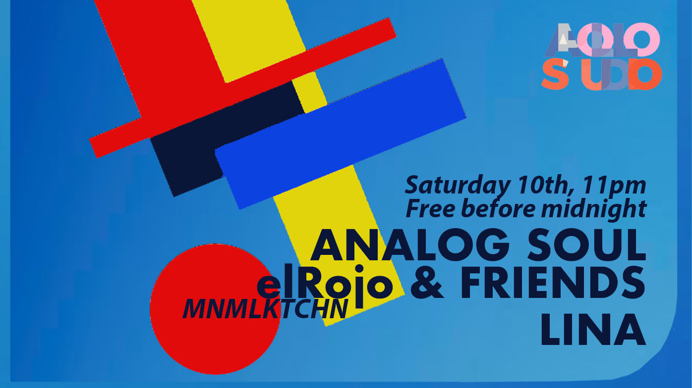 Apollo Studio W Analog Soul. Elrojo  Friends & Lina Cover