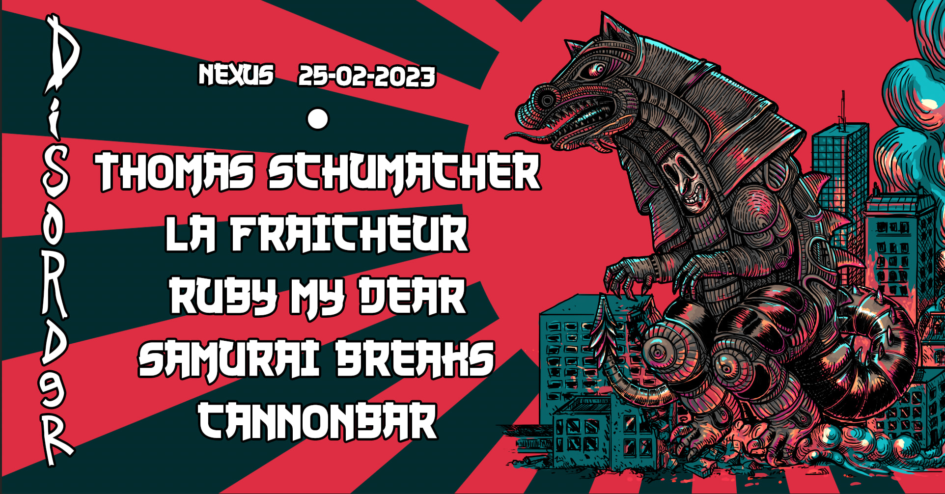 Disorder: Thomas Schumacher, La Fraîcheur, Ruby My Dear&More Cover