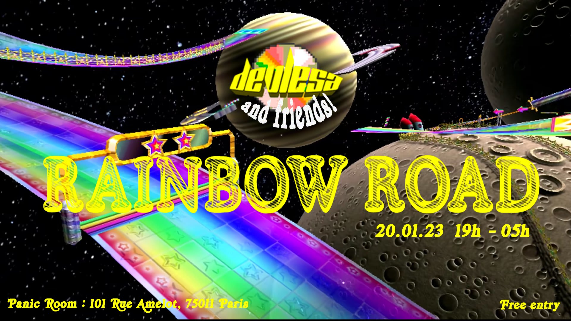 Devlesa & Friends : Rainbow Road Cover