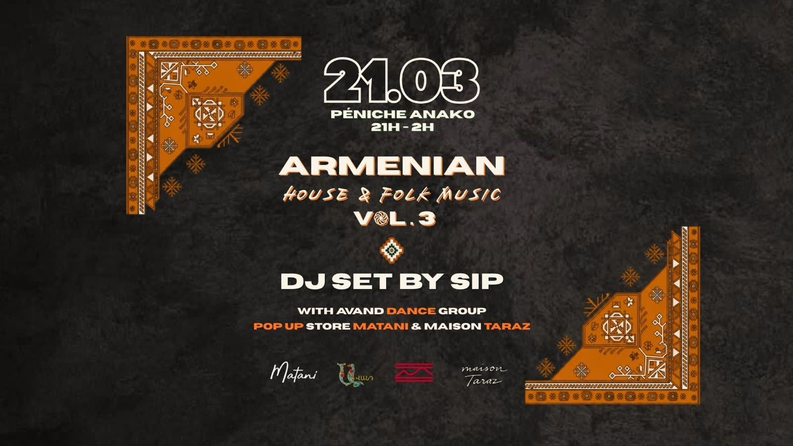 Ahc : Armenian Folk & House Party Vol.3 Cover