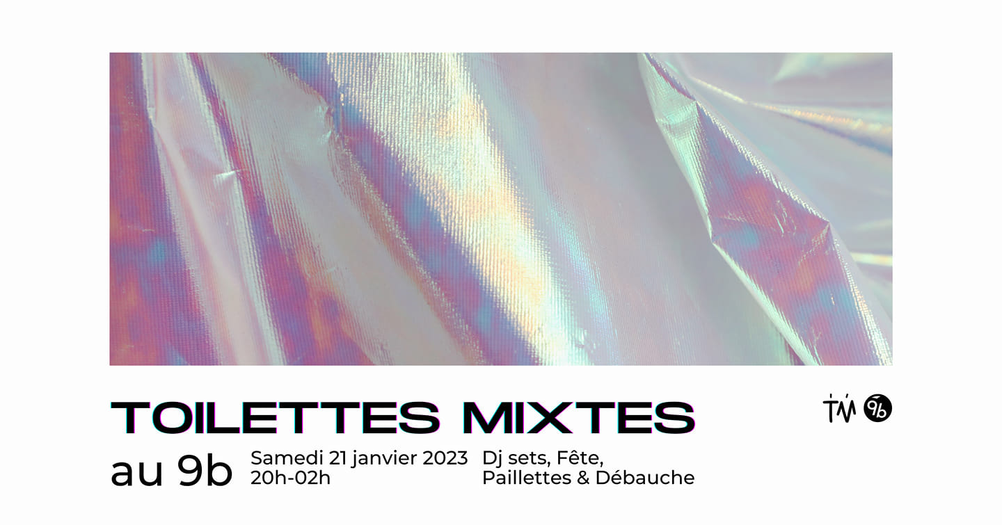 Toilettes Mixtes @ Le 9b Cover