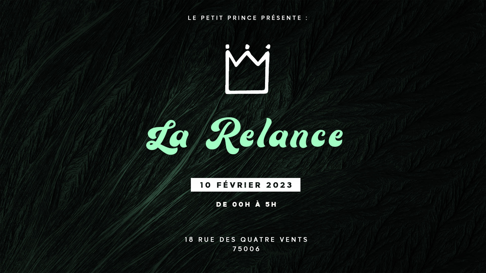 Le Petit Prince Présente : La Relance W/ Deepart Cover