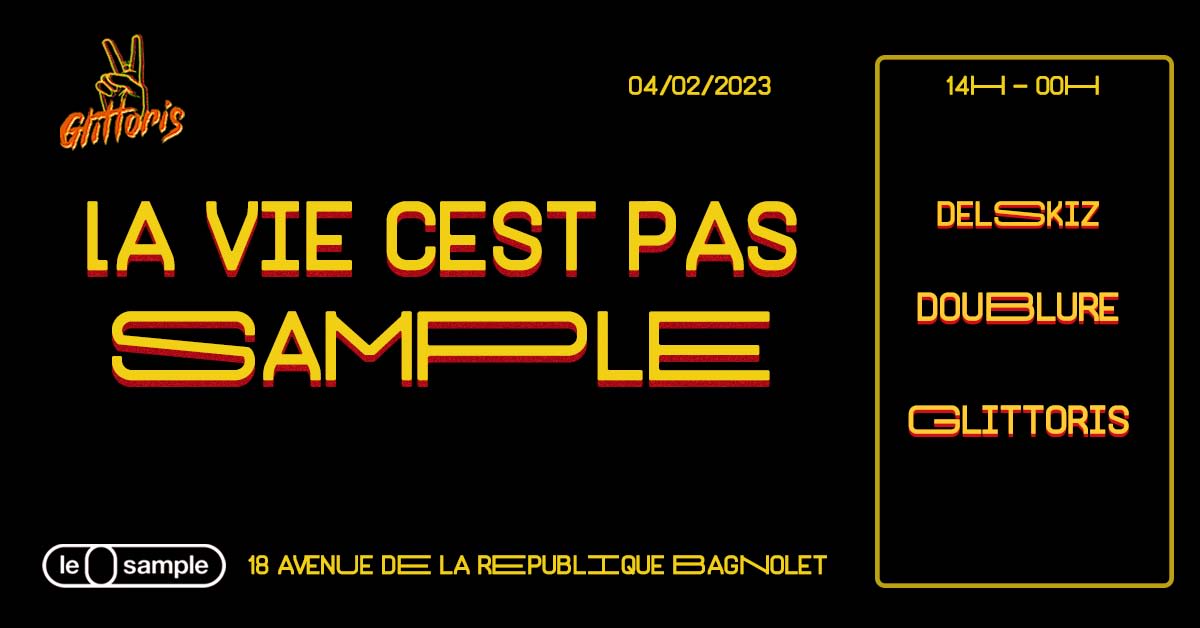 La Vie C'est Pas Sample Cover
