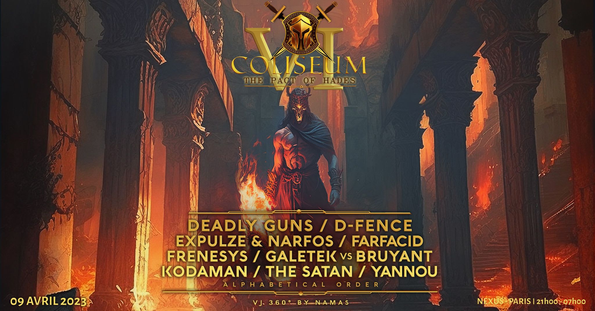 Coliseum VI - The Pact Of Hades Cover