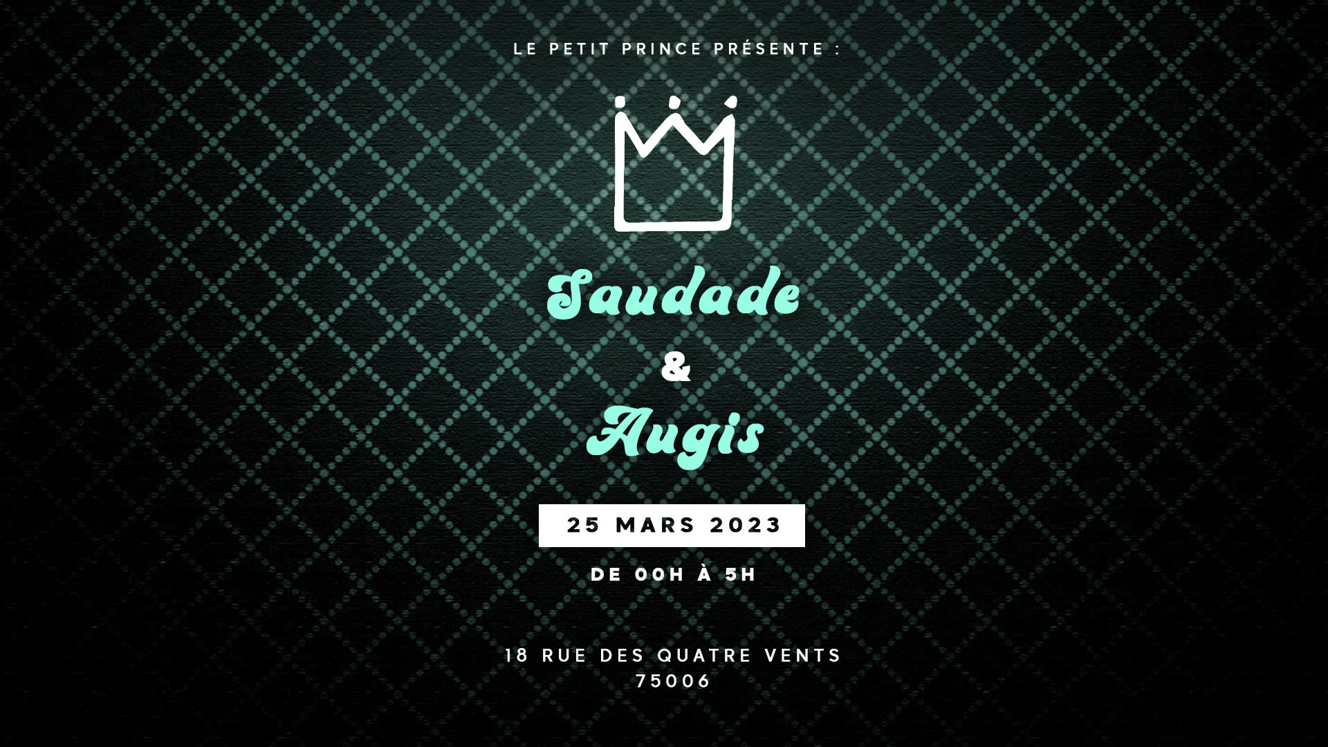 Le Petit Prince Présente : Saudade & Augis Cover