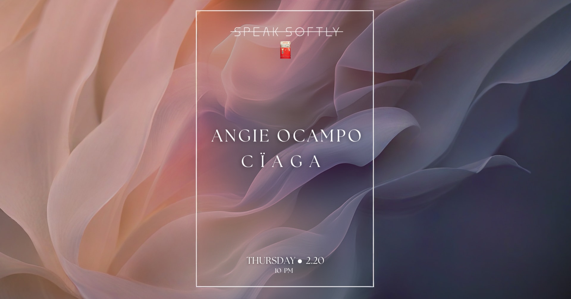 Speak-Softly | Angie Ocampo | C I A G A Cover
