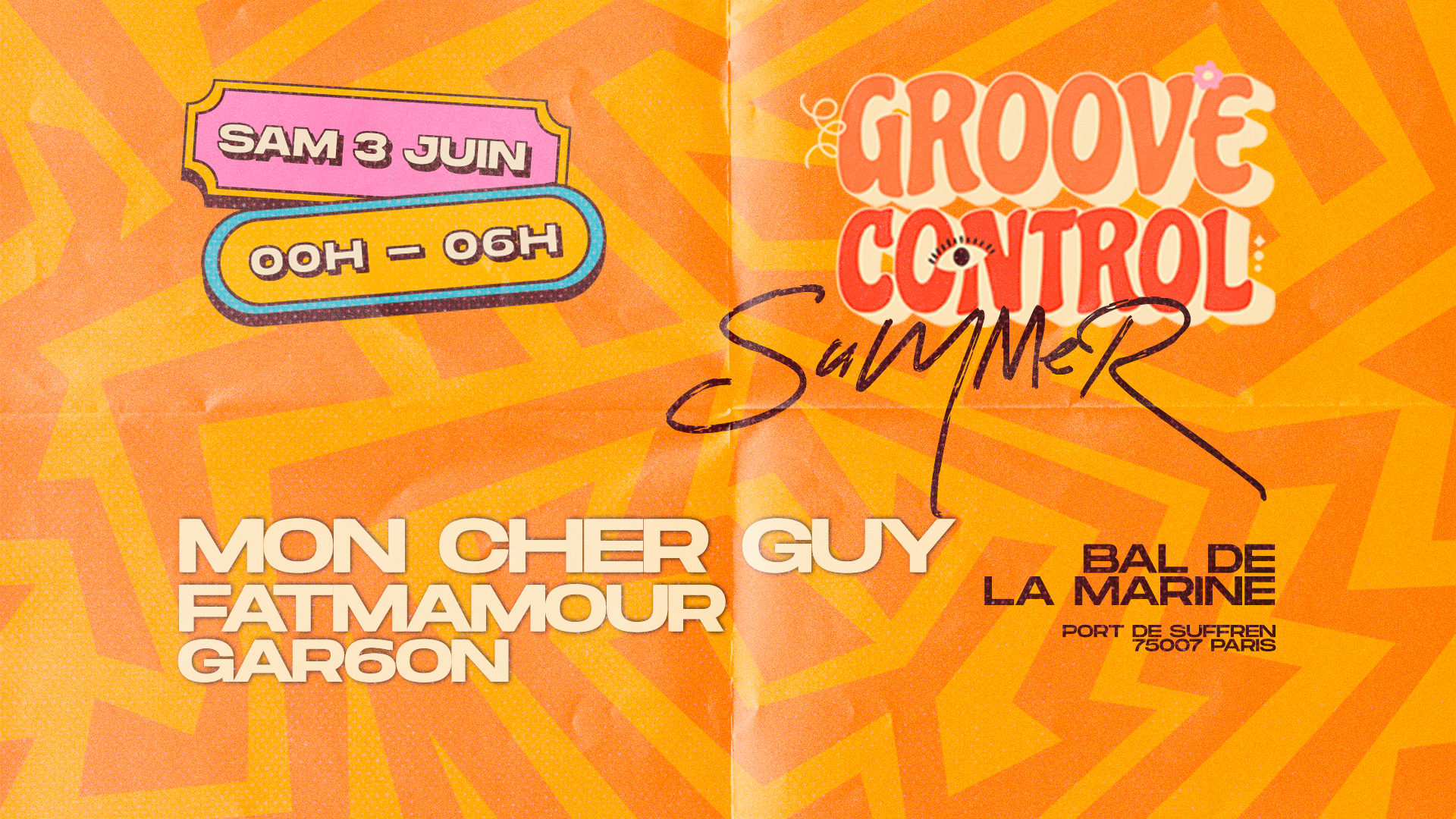 Groove Control : Mon Cher Guy Cover