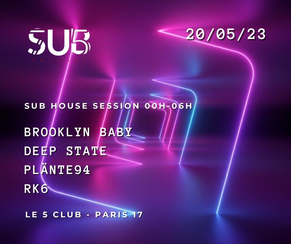 Subsession : Brooklyn Baby Plantë94 Deep State Kr6 Cover