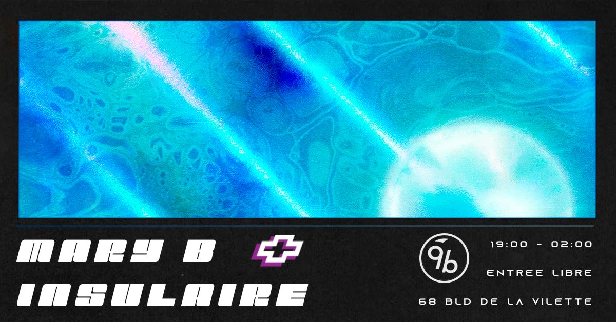 Mary B & Insulaire @Le 9b Cover
