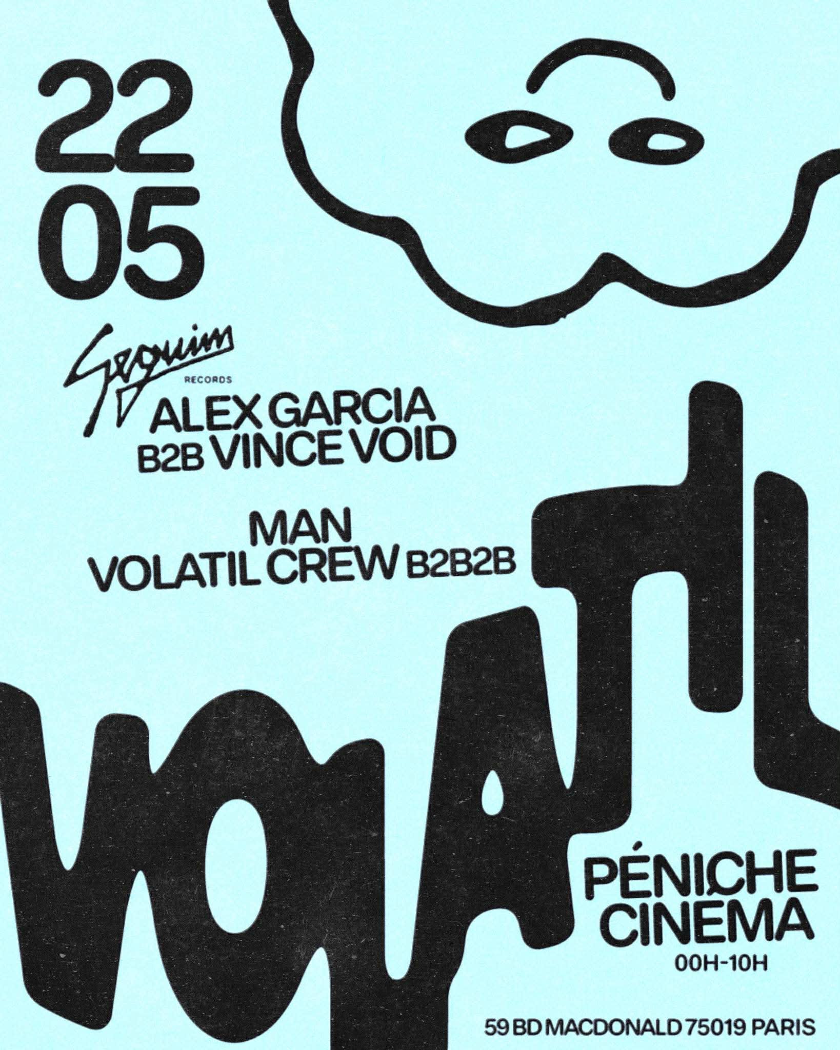 Volatil X Péniche #3 Cover