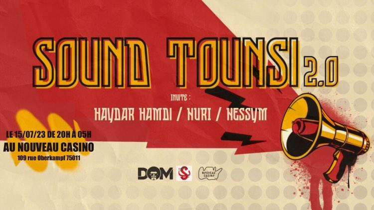 Sound Tounsi #2 : Haydar Hamdi // Nuri // Nessym Cover