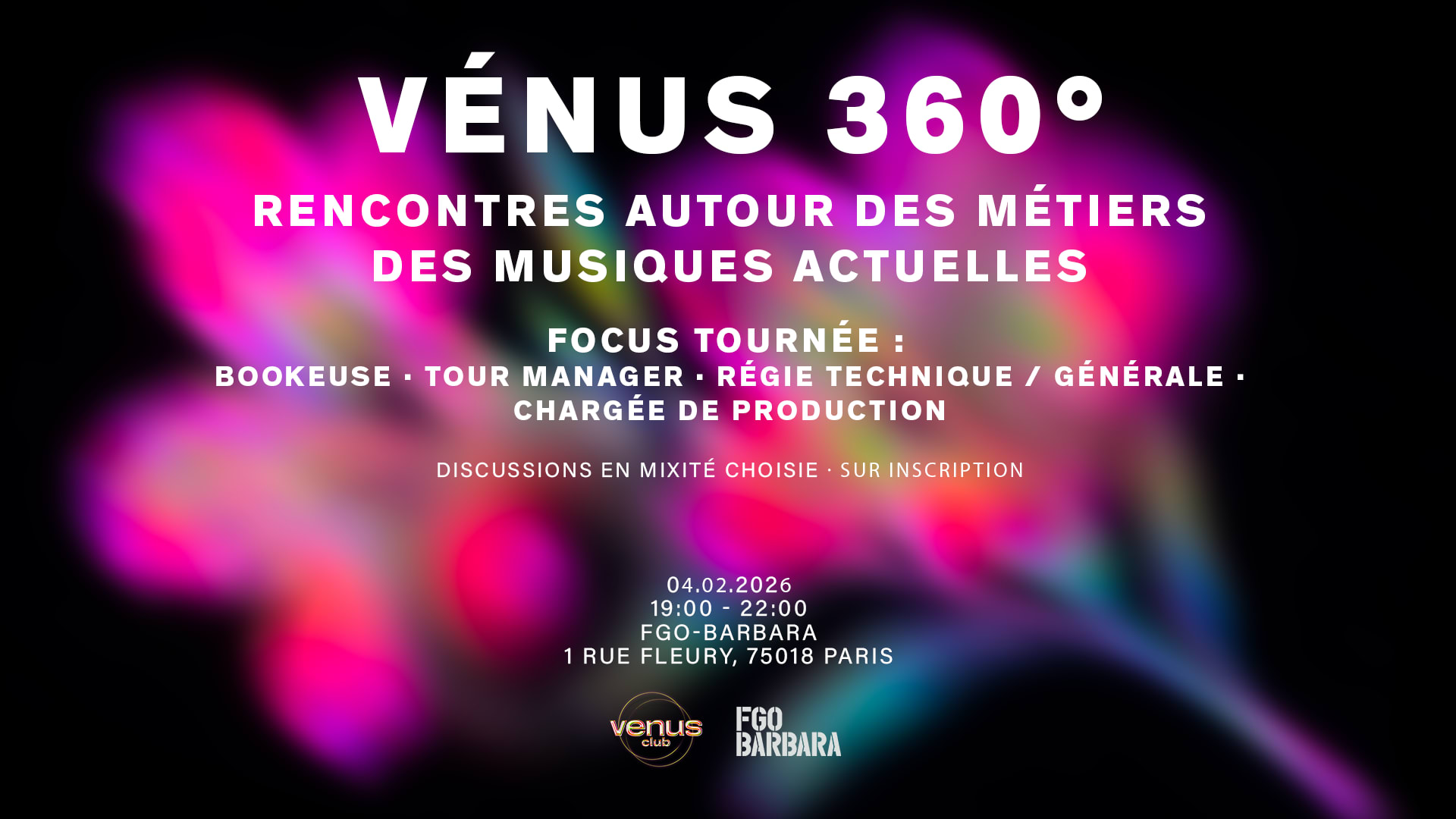 Vénus 360° : Focus Tournée Cover