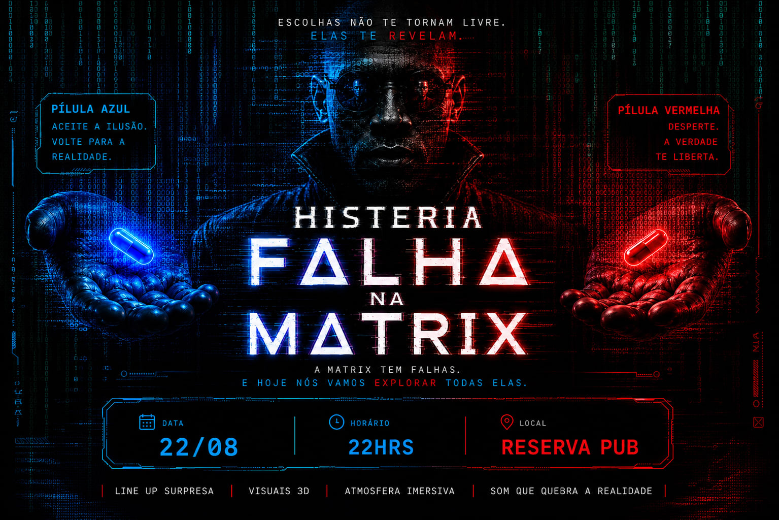 Histeria Falha Na Matrix Cover