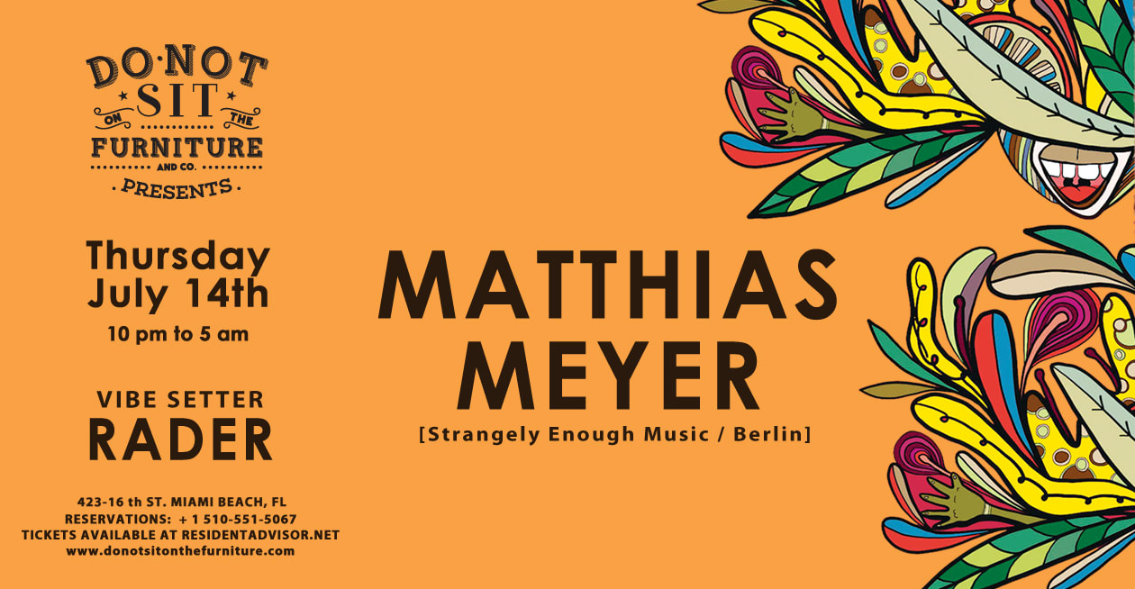 Matthias Meyer [Watergate] And Rader Cover