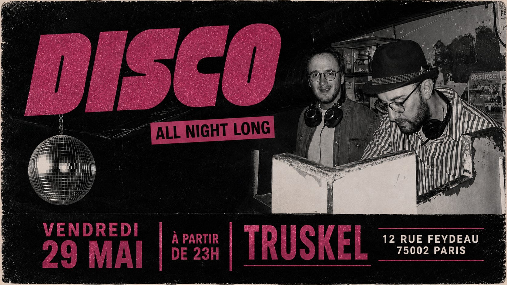 Dj Set - Vendredisco - Truskel Cover