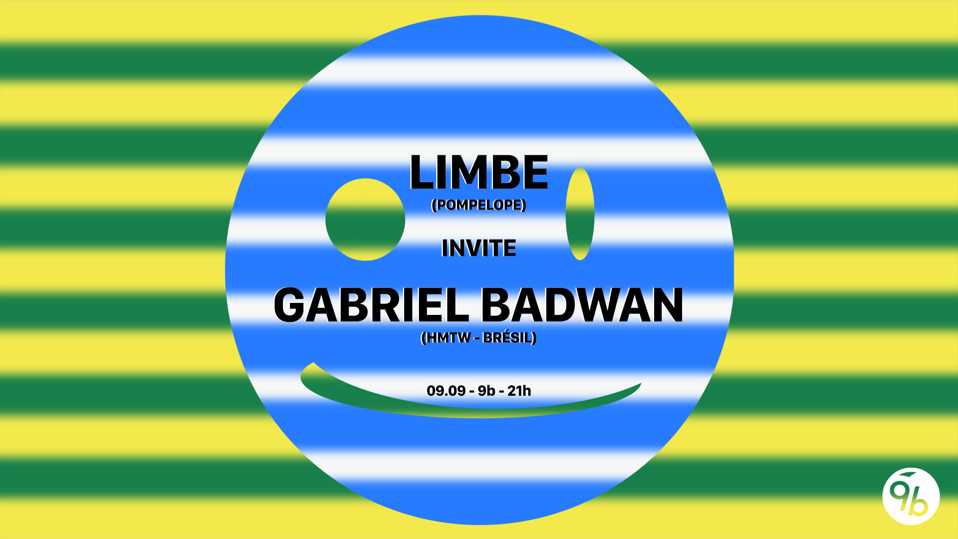 Limbe Invite Gabriel Badwan @Le 9b Cover