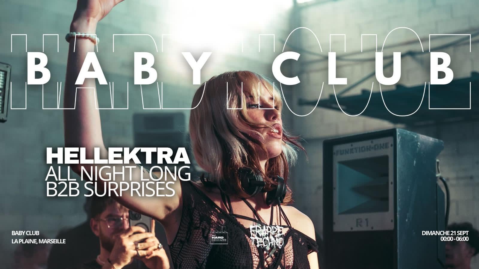 Hard House : Hellektra All Night Long B2b Suprises Cover