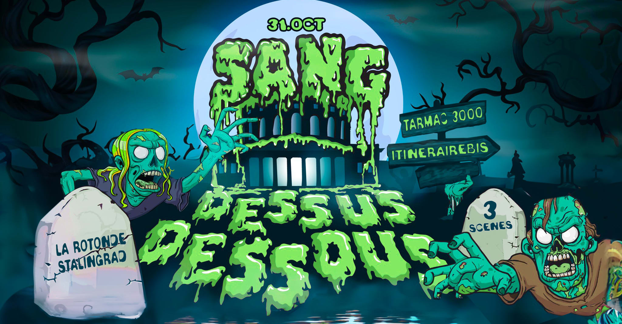 Sang Dessus Dessous W/ (Places Dispo À L'entrée) Cover