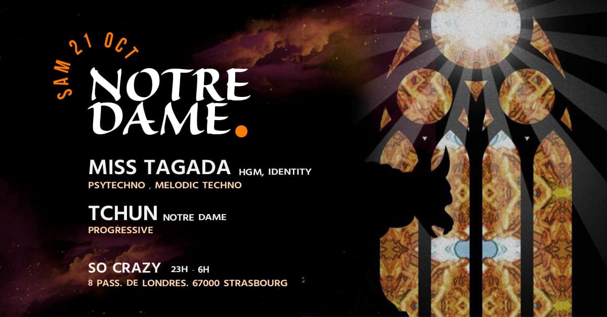 Notre Dame W./ Tchun & Miss Tagada Cover