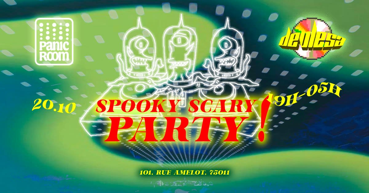 Spooky Scary Party Cover