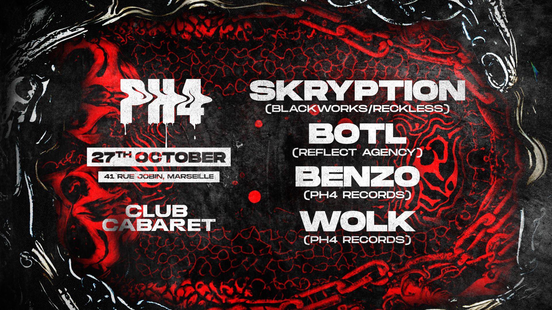 27/10 | Club Cabaret & Ph4 Cover