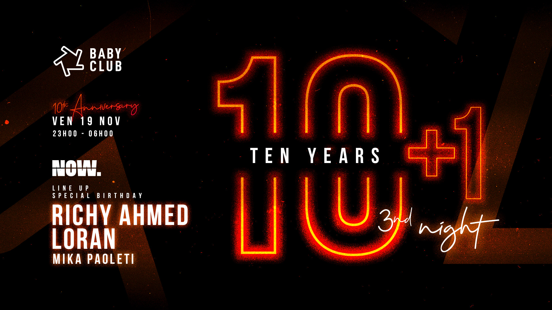 Baby : 10+1 Years Now -Richy Ahmed  Cover