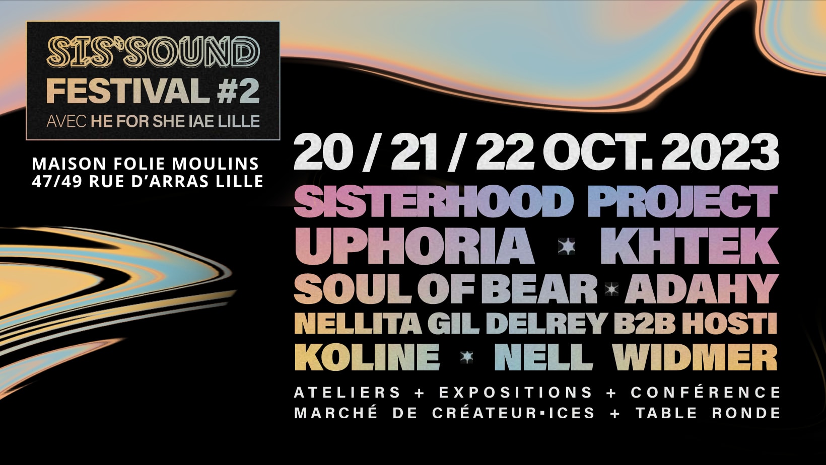Sis'sound Festival W/ Uphoria (Live), Khtek, Koline & More Cover