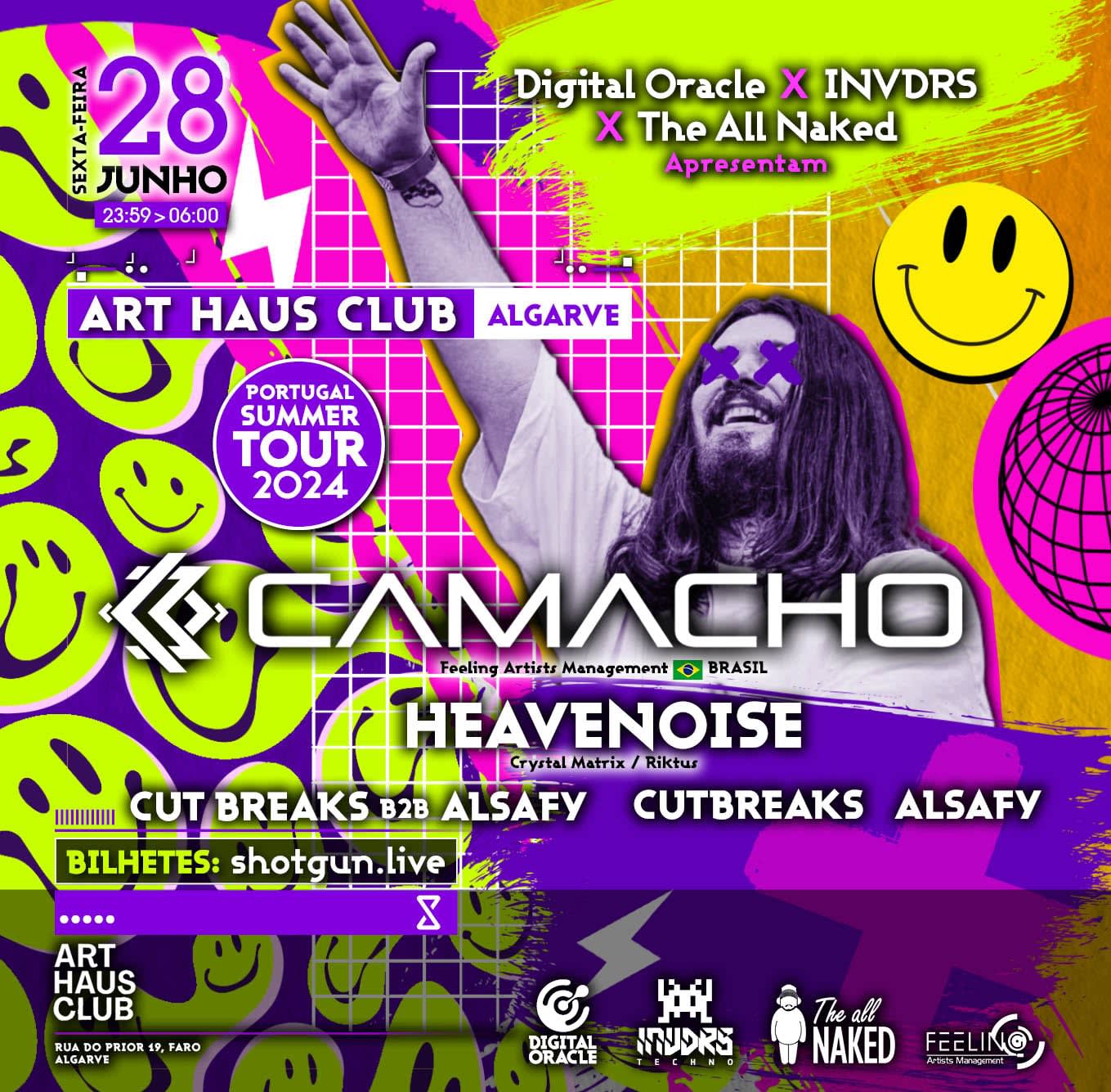 Camacho & Heavenoise @ Faro / Art Haus Cover
