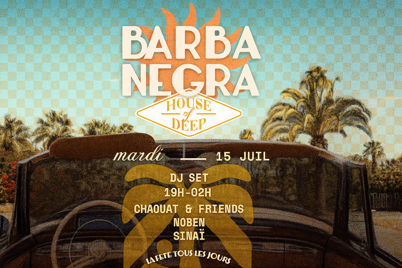 Barbanegra: House Of Deep Invites Chaouat, Noben , Sinaï Cover
