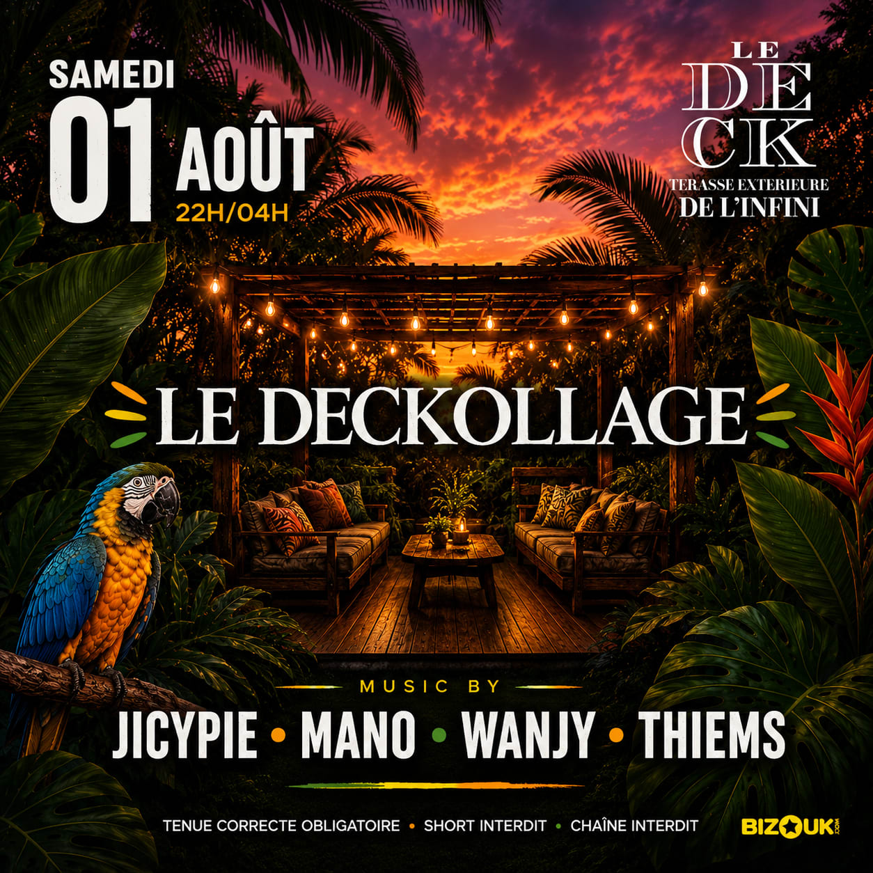 Le Deckollage - 01 Août Cover