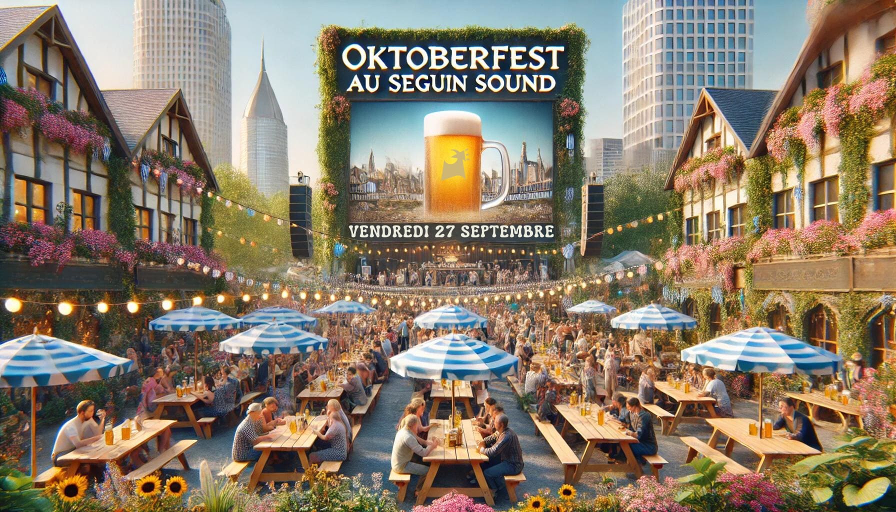 Oktoberfest Au Seguin Sound : Fête, Bière Et Musique ! Cover
