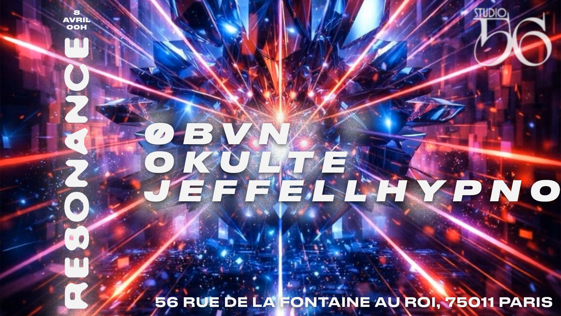 Resonance W/ Øbvn , Okulte , Jeffellhypno Cover