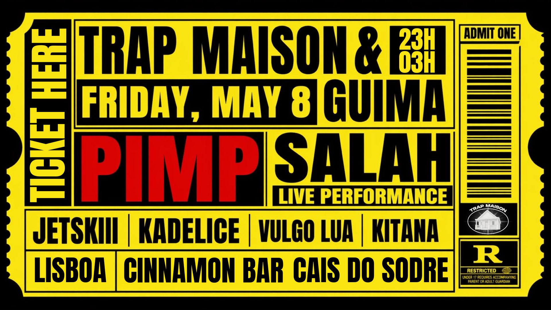 Guima X Trap Maison - Trap Takeover Cover