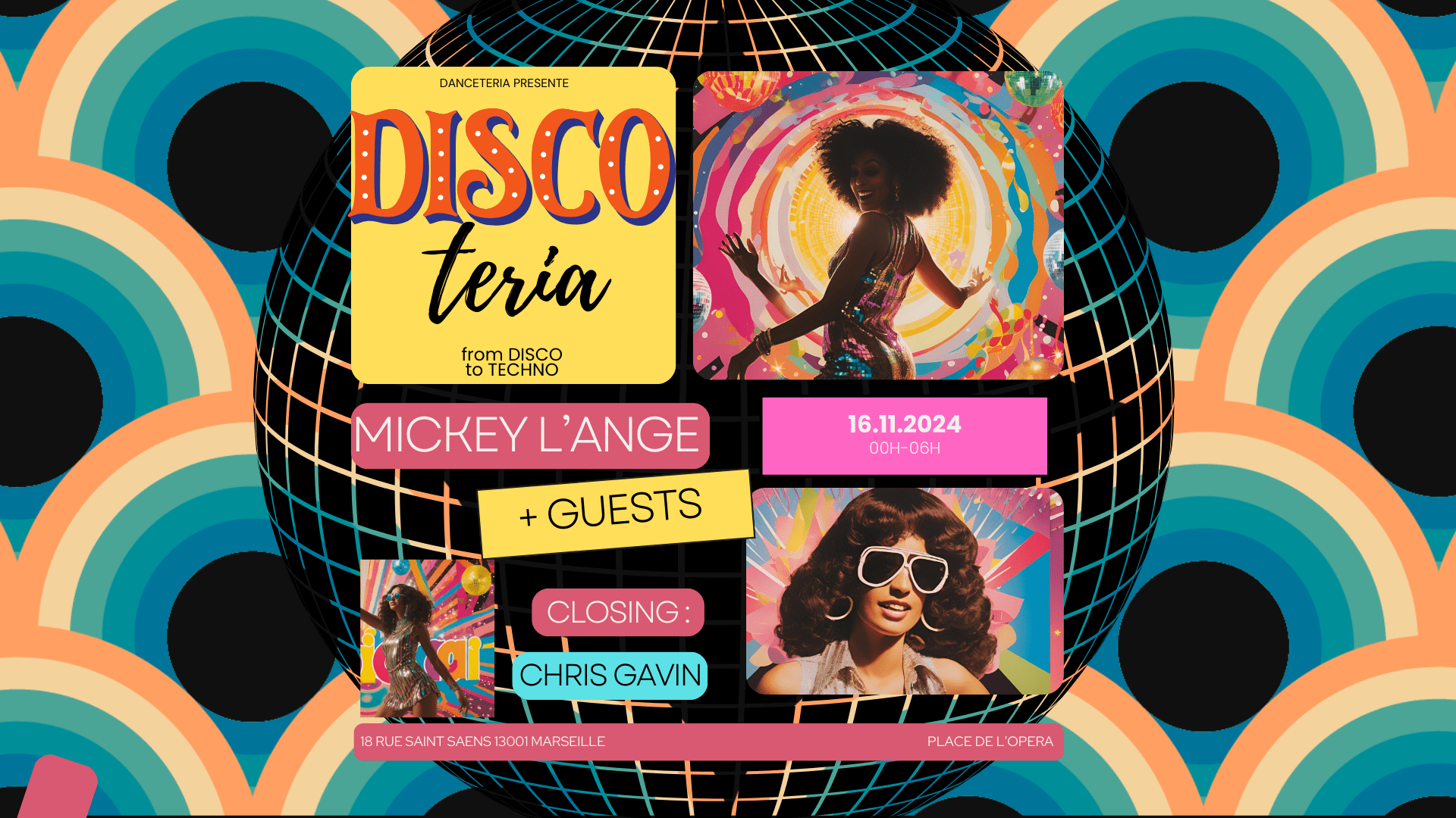 Discoteria W/ Mickey L'ange Cover