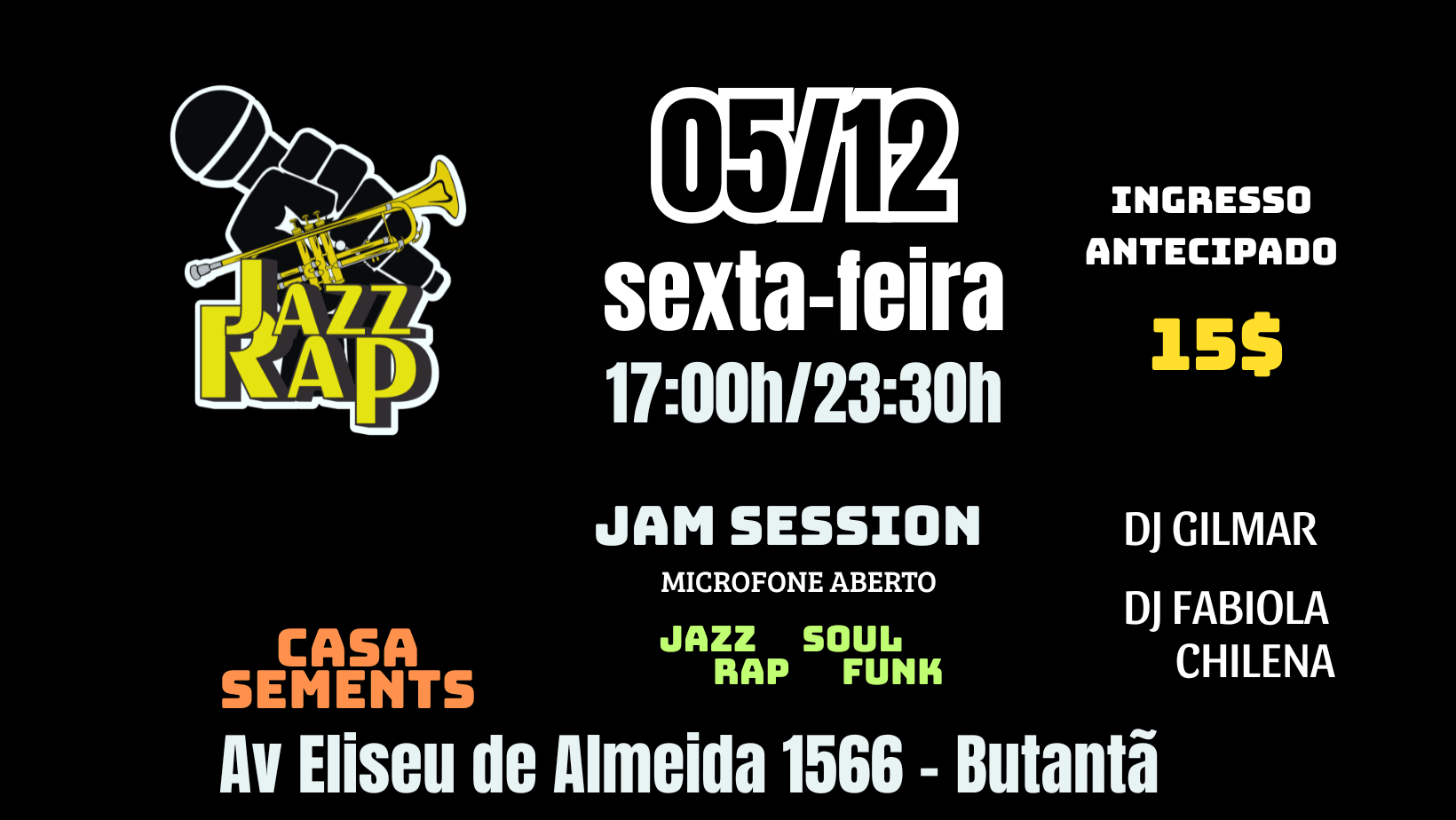 Jazz Rap /  Dj Gilmar + Jazz Band Cover