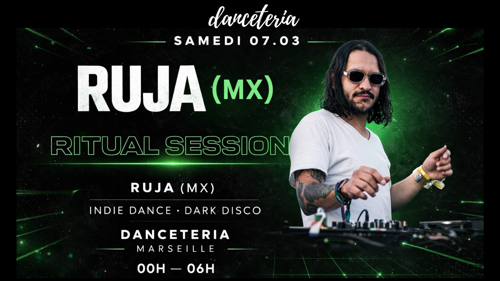 Ruja (MX) @ Danceteria Cover